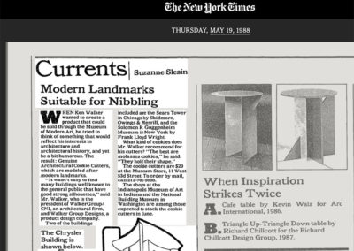 New York Times May 1988