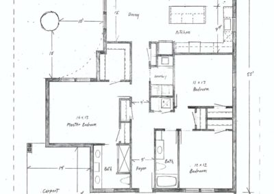 1 Story Floor Plan 13.1