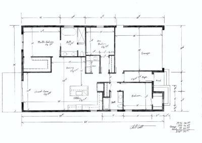 1 Story Floor Plan 2