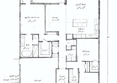1 Story Floor Plan 3