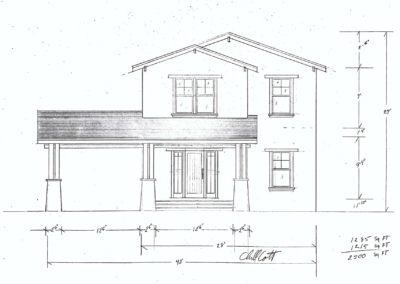 2 Story Elevation 10