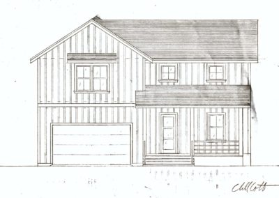 2 Story Elevation 19.1