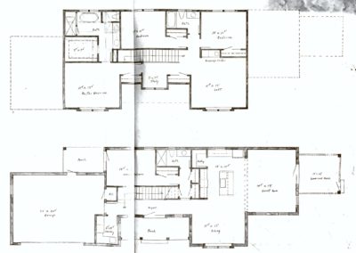 2 Story Floor Plan 24