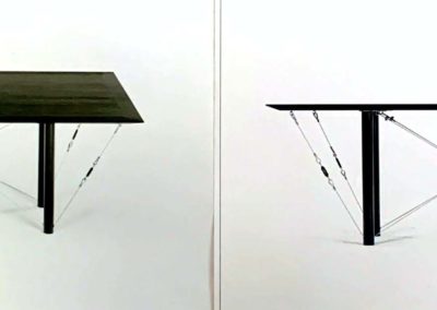 Aviator Black Ash Conference Table