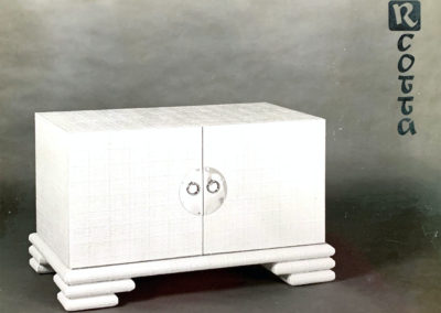 Rcotta Asian Style Two Door Cabinet with Pulls