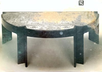 Rcotta Semi-Circle Table