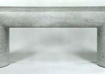Semi-Circle Legged Coffee Table