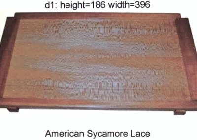 American Sycamore Lace Serving Tray