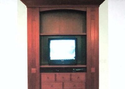 Mahogany TV Armoire